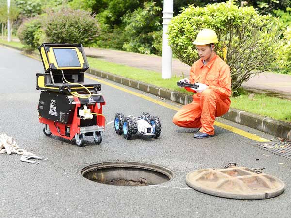 汉寿管道机器人检测